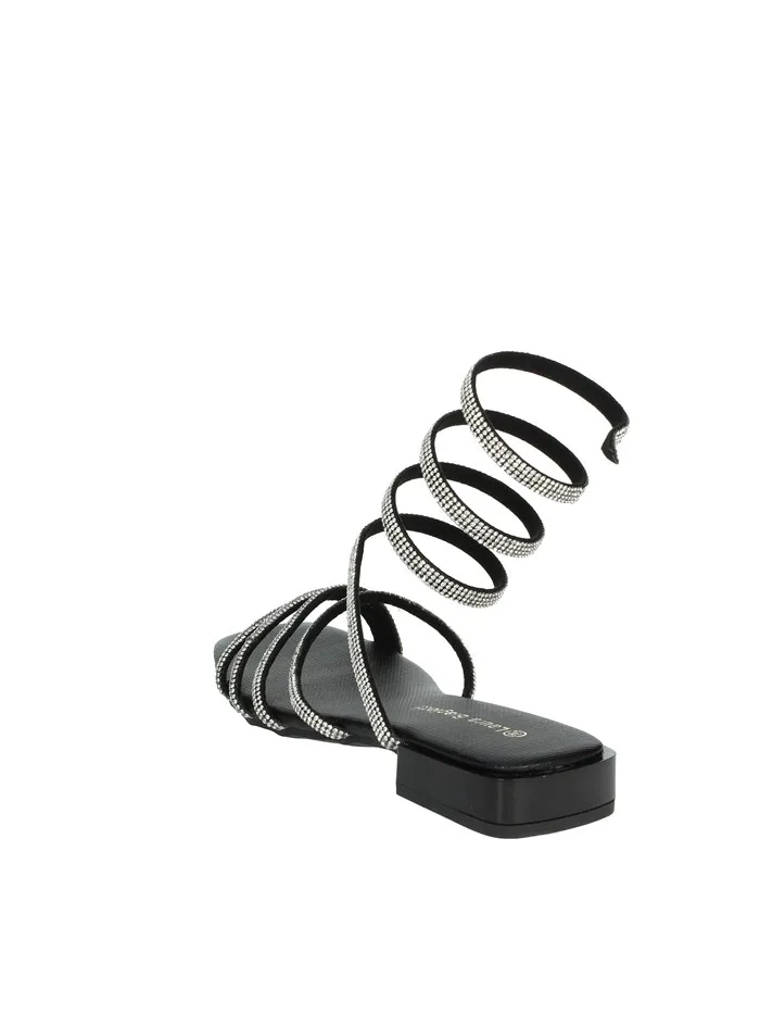 LAURA BIAGIOTTI  SANDALI BASSI 8494 NERO